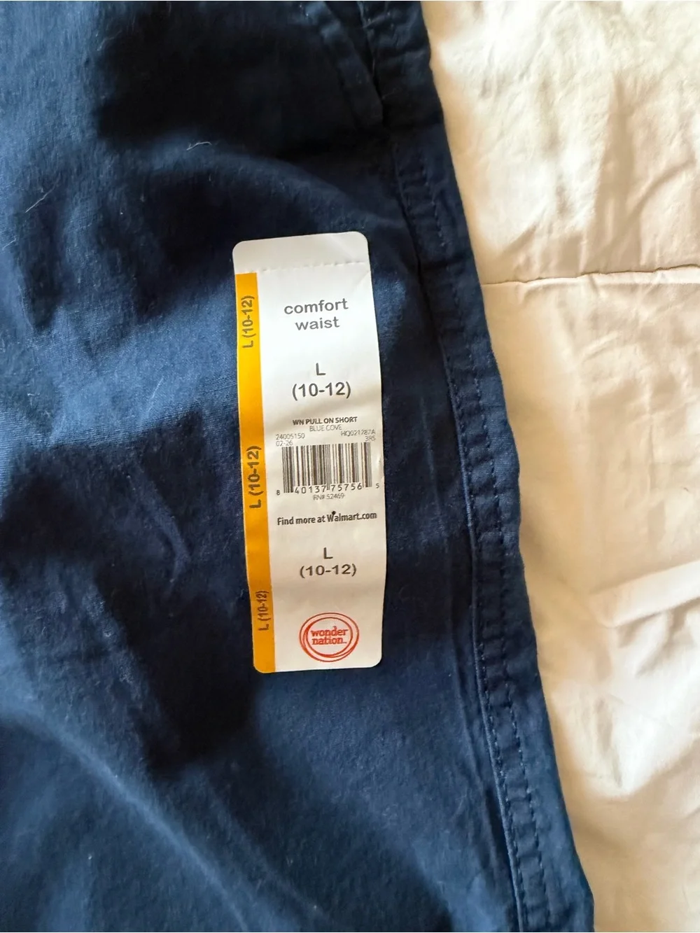 Boys Shorts Set - Navy & Khaki